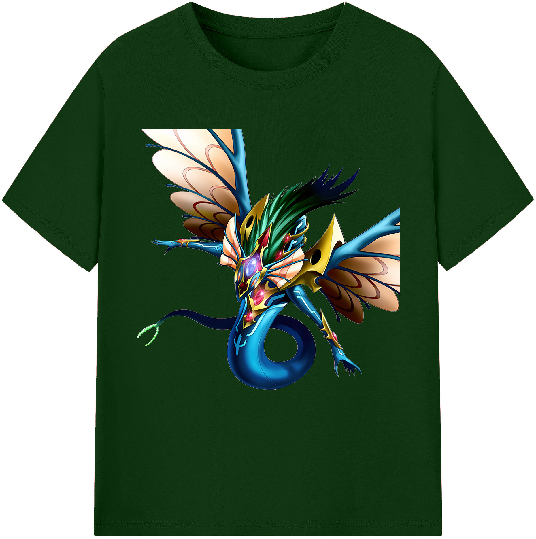 （画像用） 遊☆戯☆王 Yu-Gi-Oh! 綿100％半袖Tシャツ（フロントプリント）